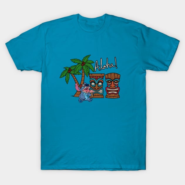 Aloha T-Shirt by twotigermoon